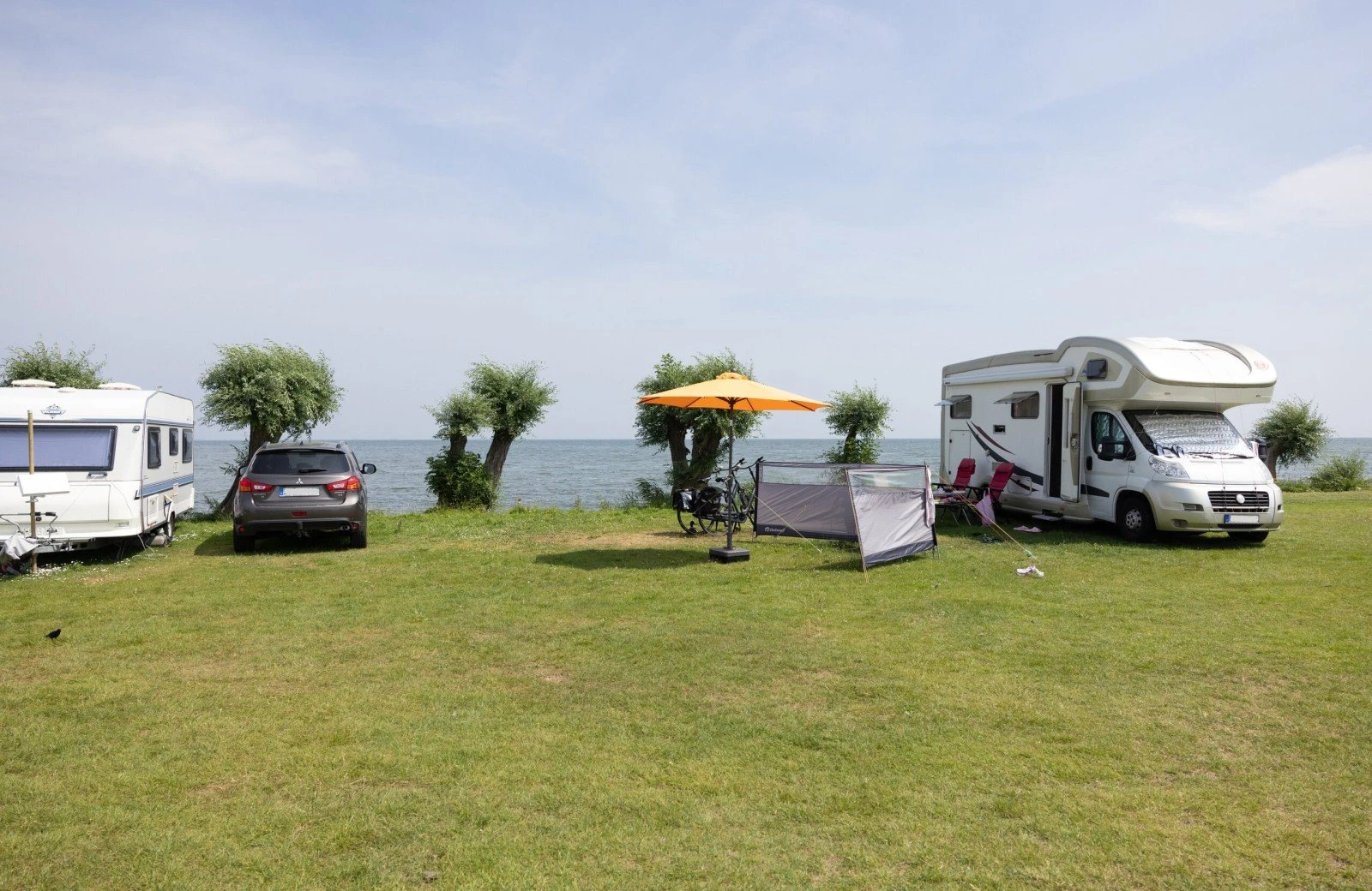 Camping aan het water edam